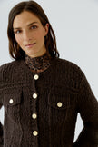 Strickjacke - Grobstrick