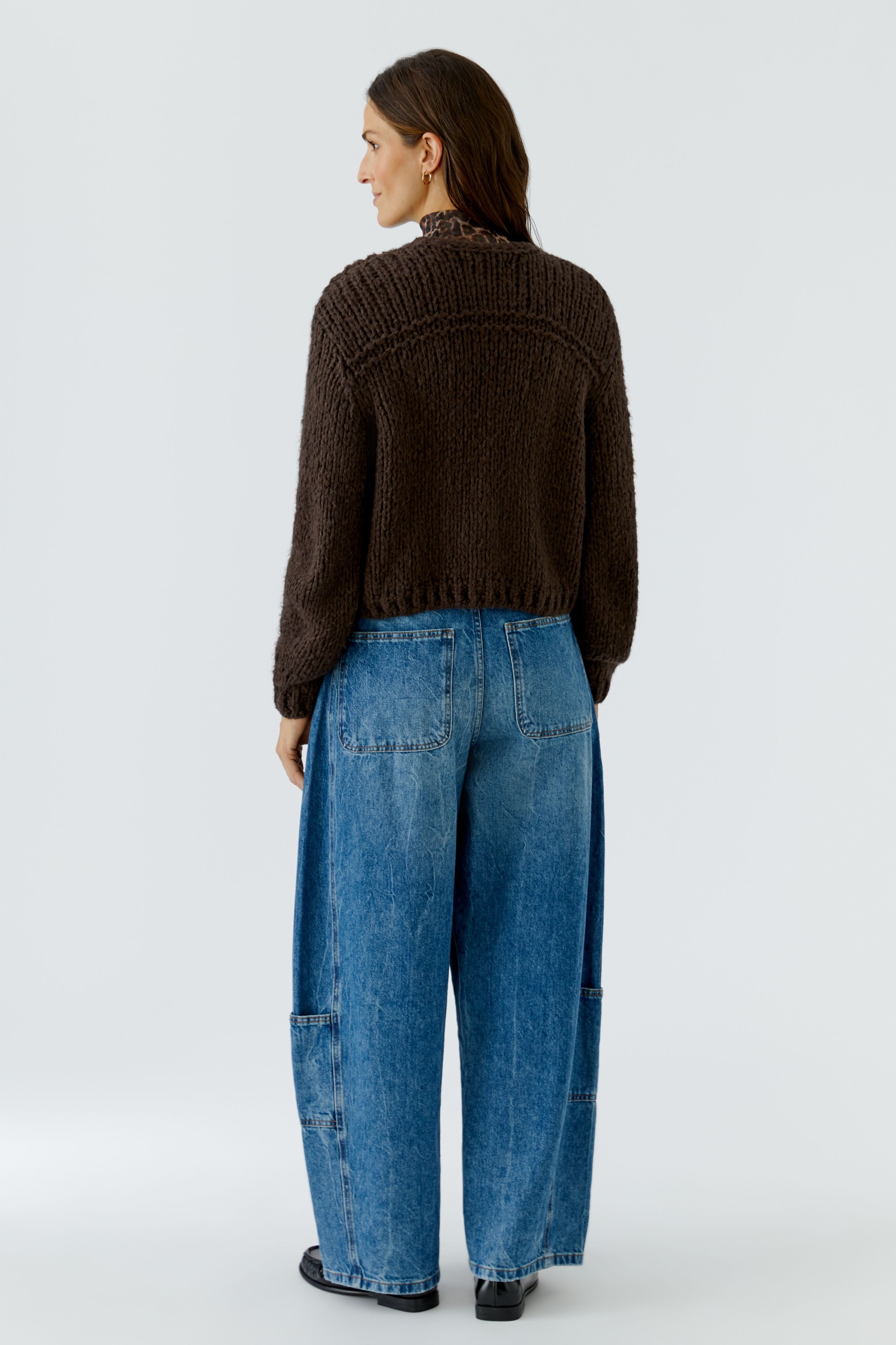 Strickjacke - Grobstrick