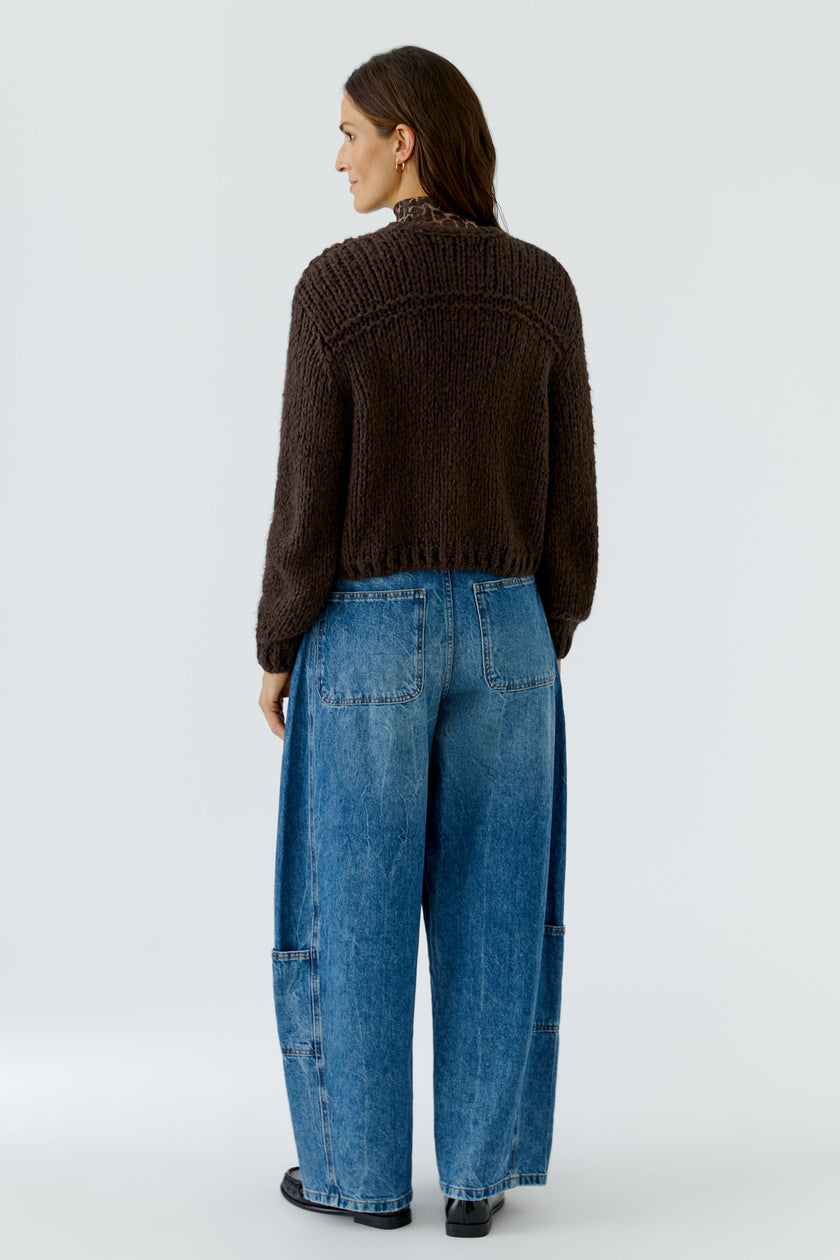 Strickjacke - Grobstrick