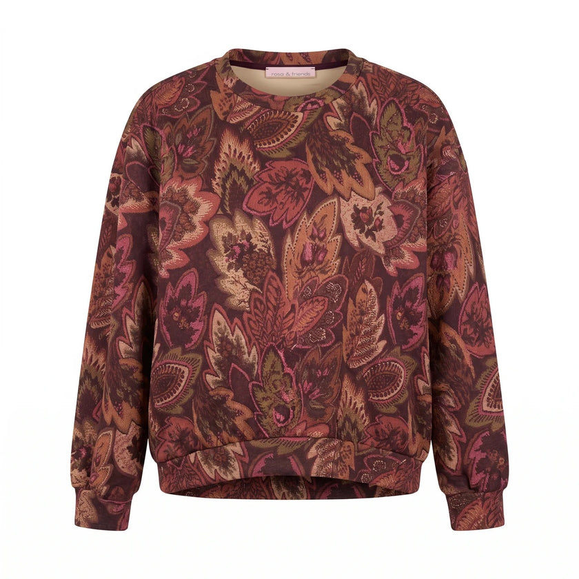 Sweatshirt - Paisleymuster