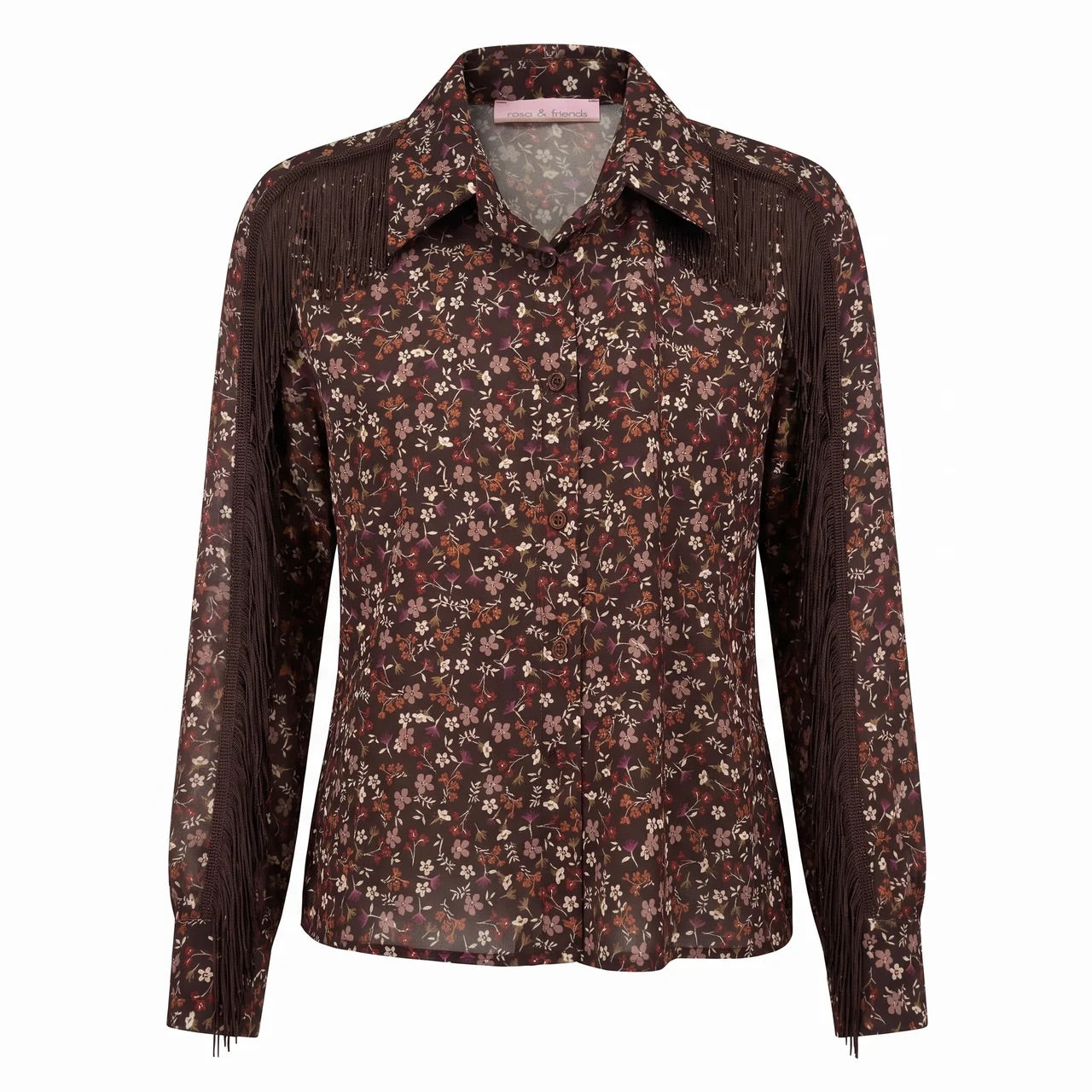 Bluse - Fransenbesatz