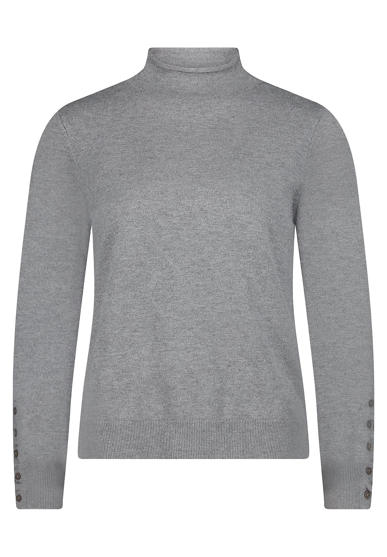 Strickpullover - Stehkragen