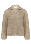 Strickpullover - Kragen