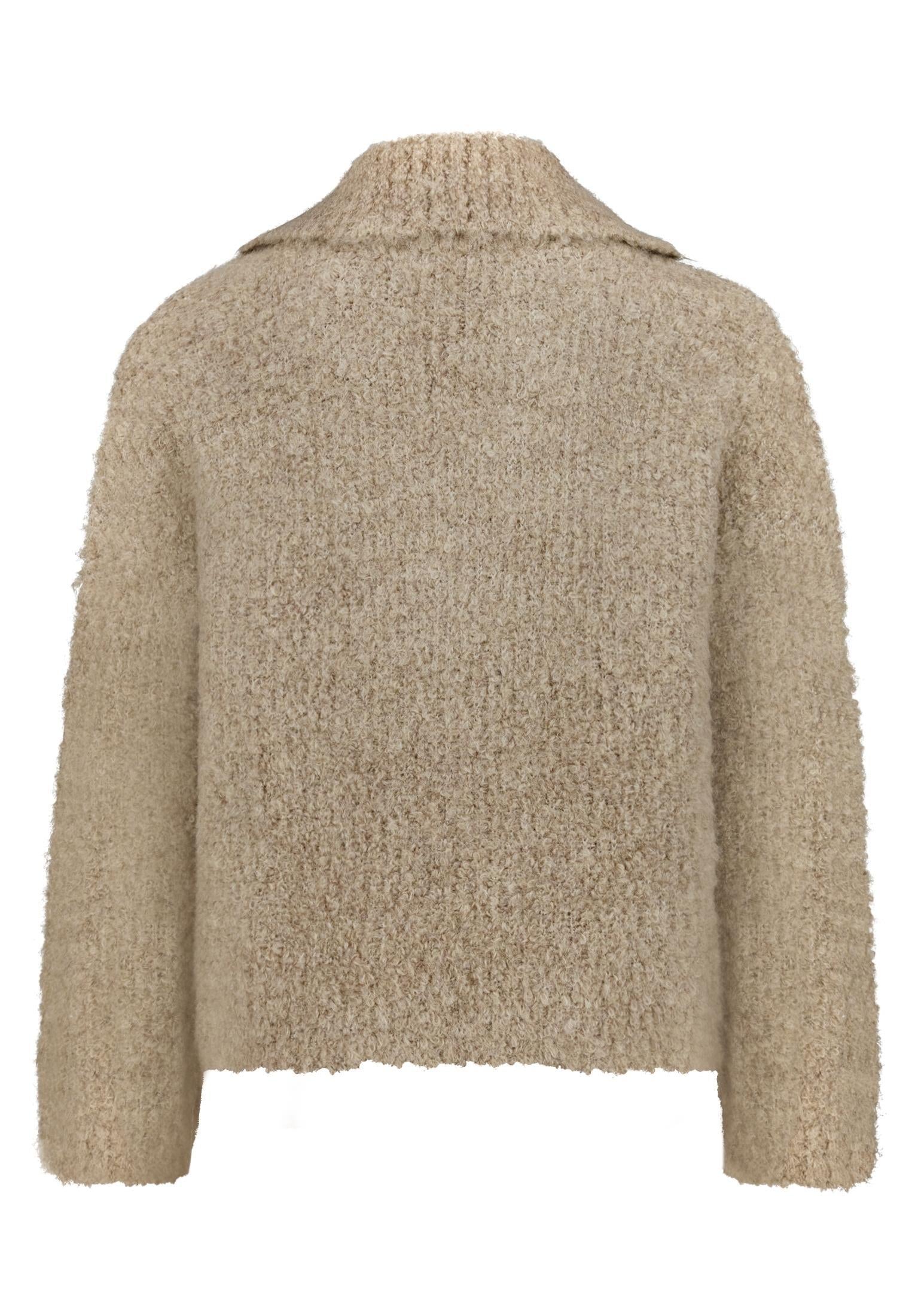 Strickpullover - Kragen