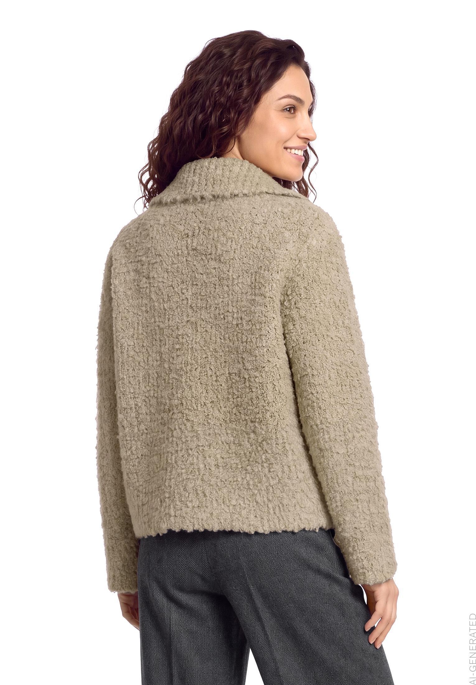 Strickpullover - Kragen