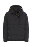 Steppjacke mit abnehmbarer Kapuze