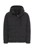 Steppjacke mit abnehmbarer Kapuze