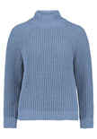 Strickpullover - Stehkragen