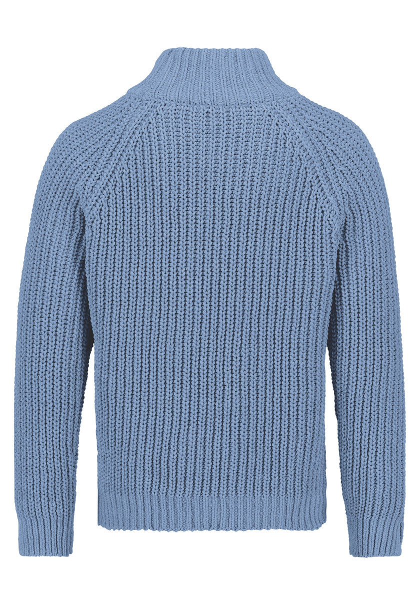 Strickpullover - Stehkragen