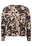 Langarmshirt - Animalprint