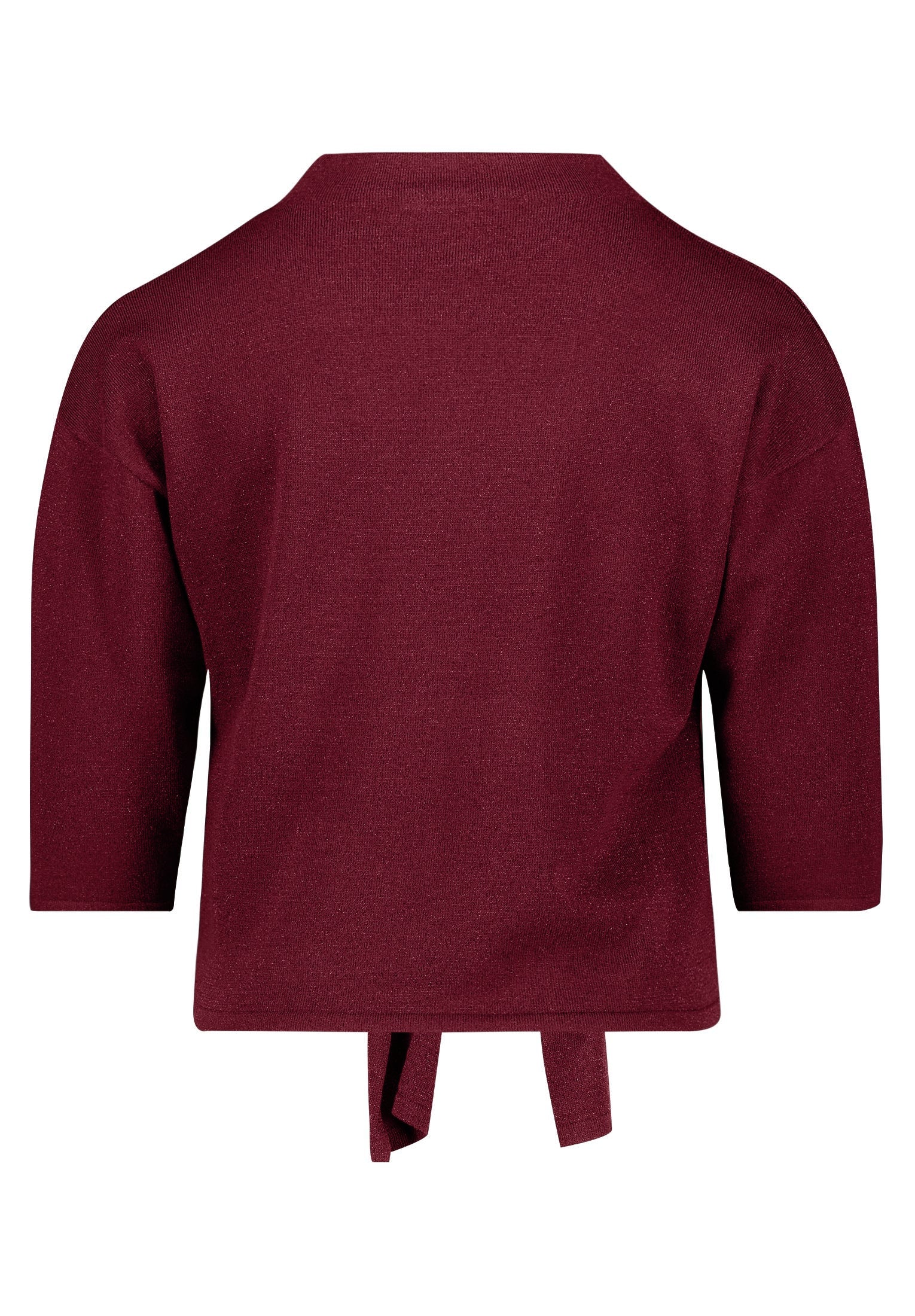 Strickpullover - Bindedetail