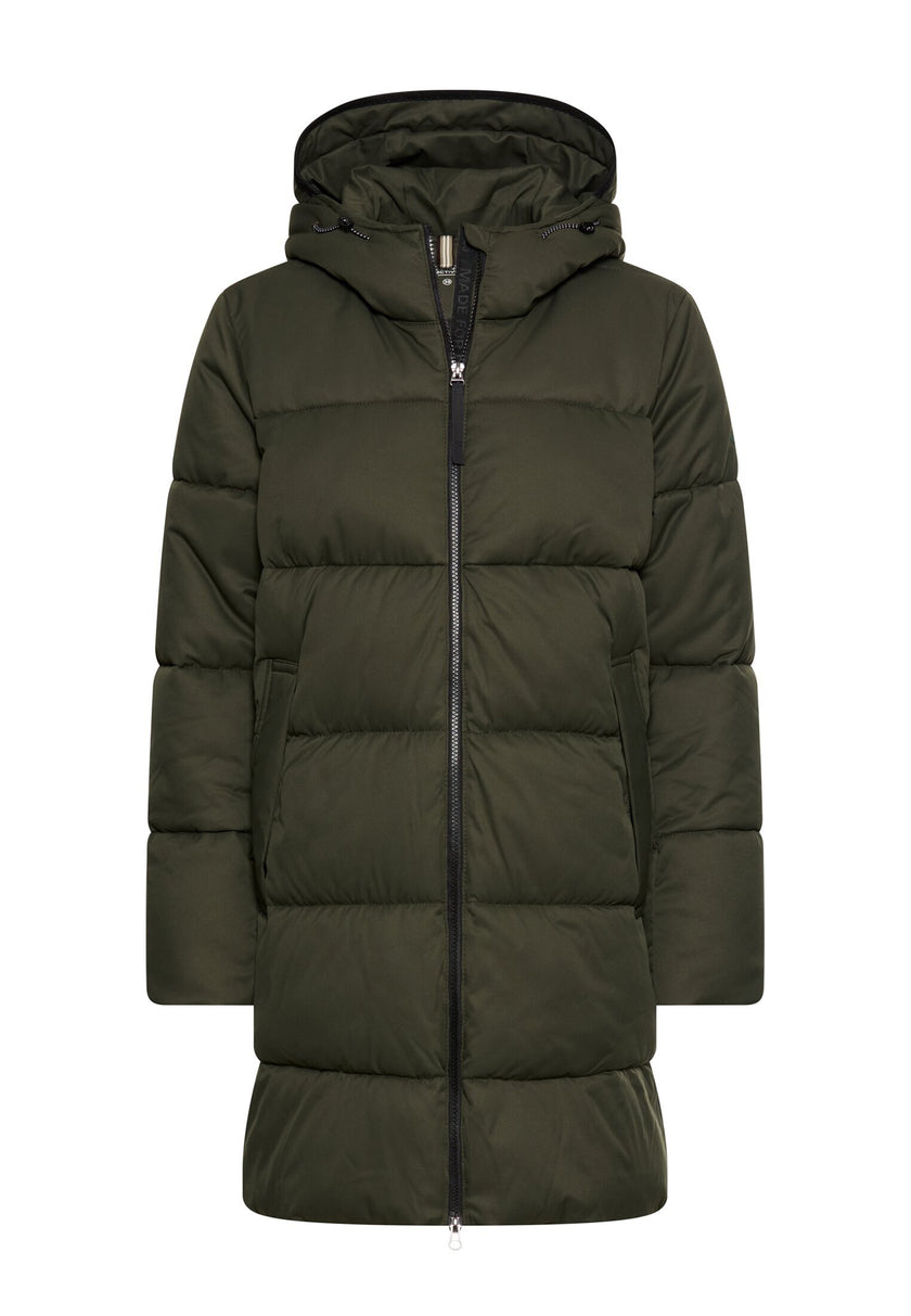 Wasserabweisender Parka mit wärmenden Taschenfutter