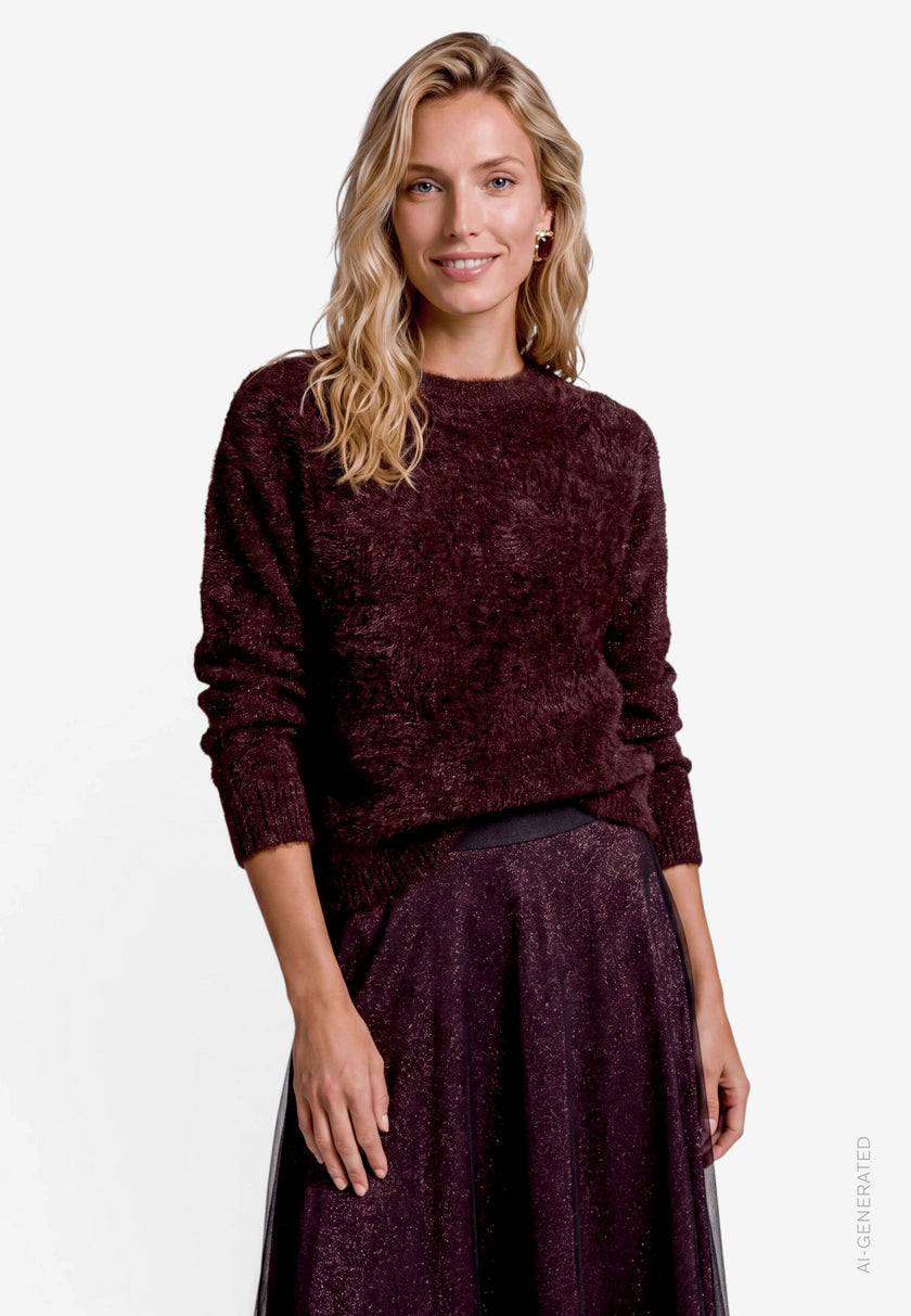 Pullover  - Effektgarn