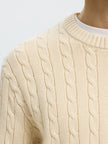 Pullover - Zopfstrick - Casual