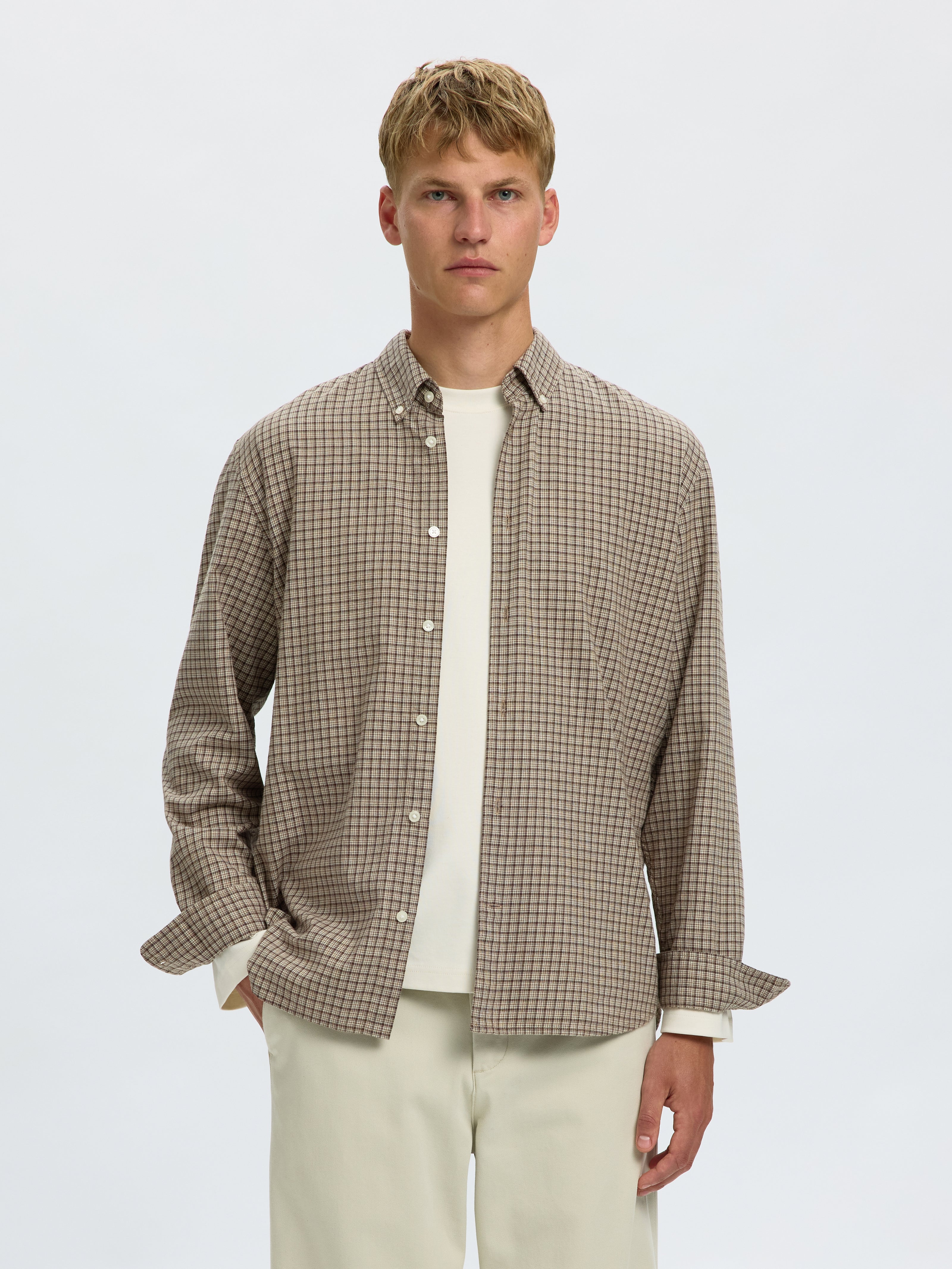 Langarmhemd - Regular Fit - Casual