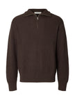 SLMDRY LS KNIT RLX HALF ZIP NOOS