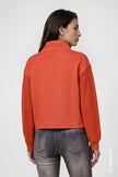 Sweatshirt -Strickärmel - Casual