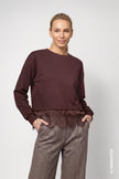 Sweatshirt -Spitzenborte - Casual