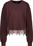 Sweatshirt -Spitzenborte - Casual