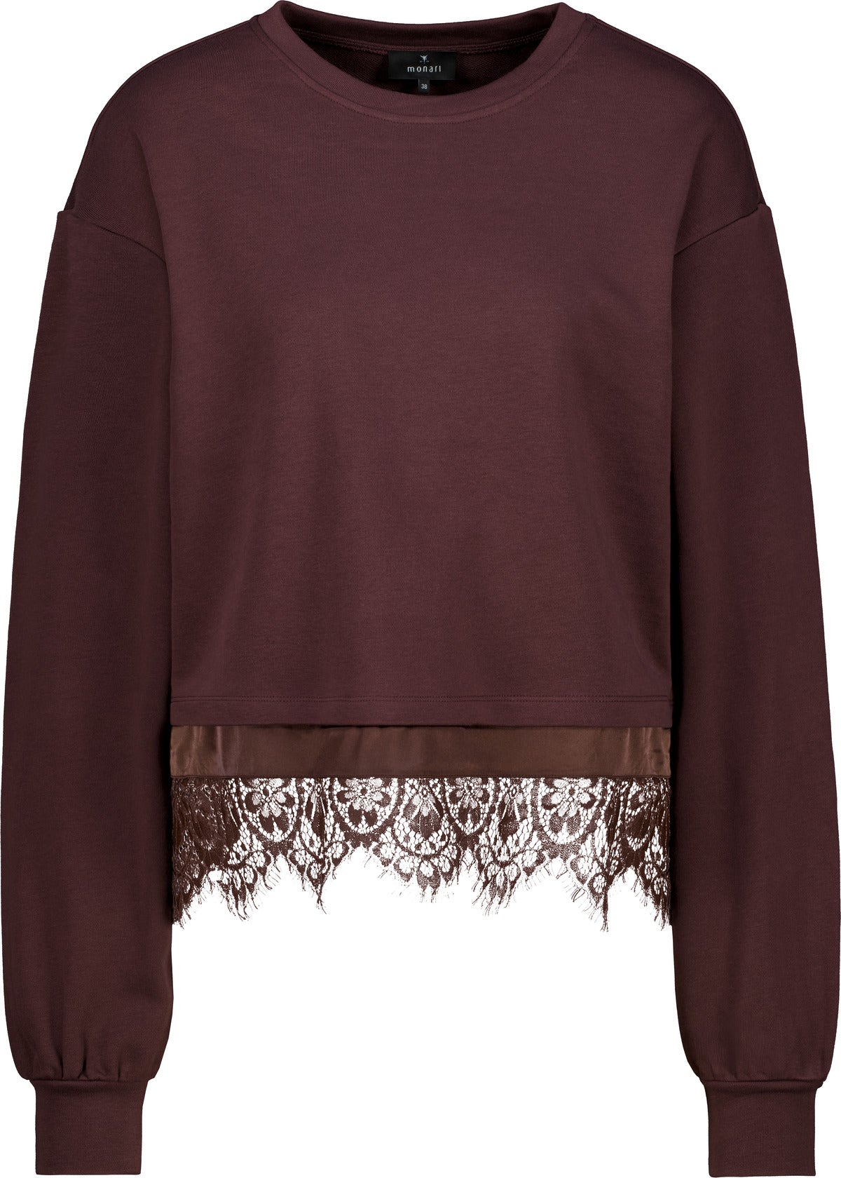 Sweatshirt -Spitzenborte - Casual