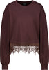 Sweatshirt -Spitzenborte - Casual