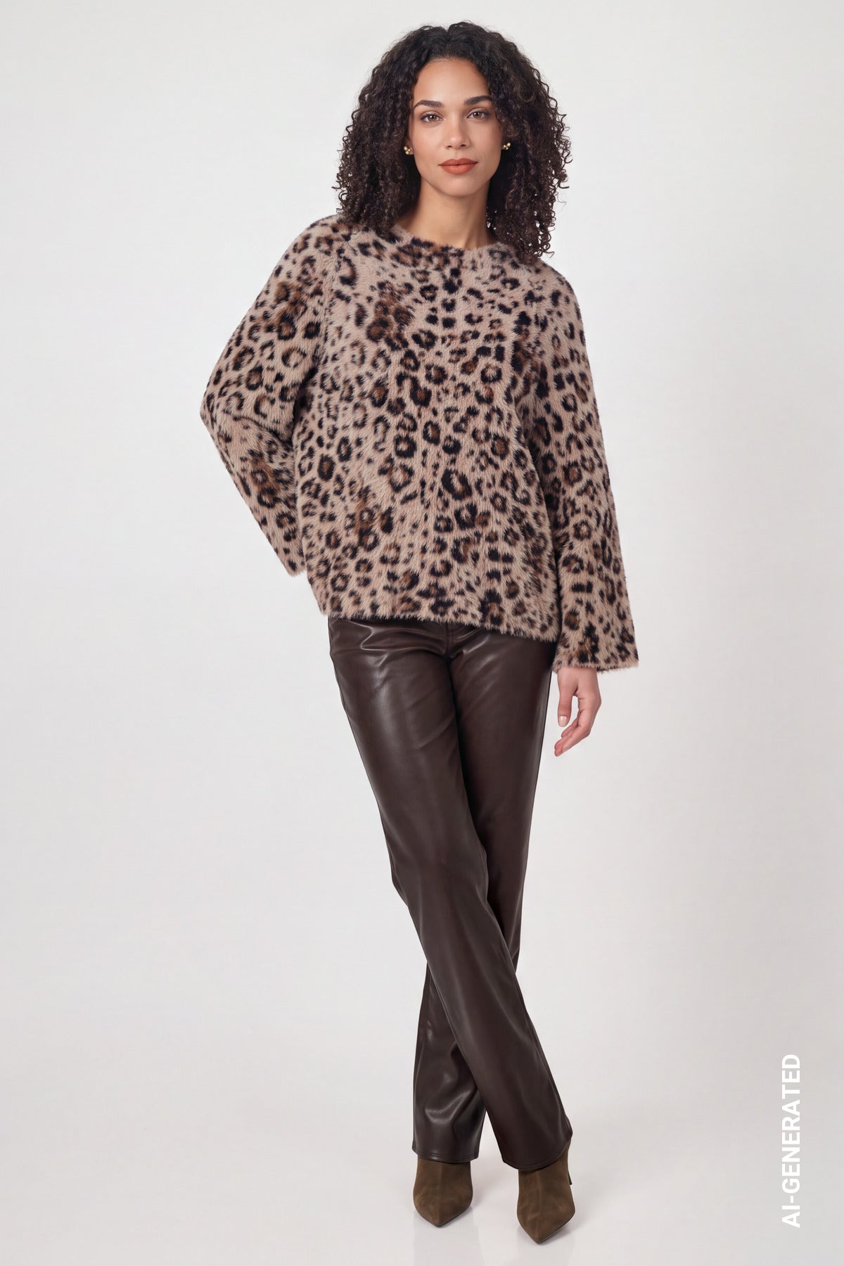 Strickpullover - Leojacquard - Outdoor