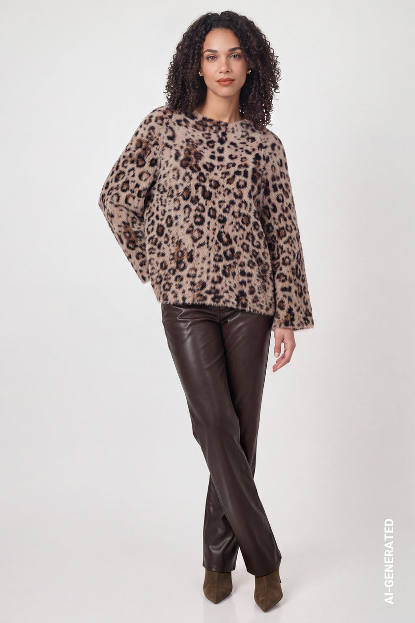 Strickpullover - Leojacquard - Outdoor