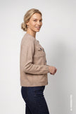 Strickjacke - Seitentaschen - Casual