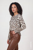 ONLINE EXKLUSIV - Langarmshirt - Animalprint - Casual