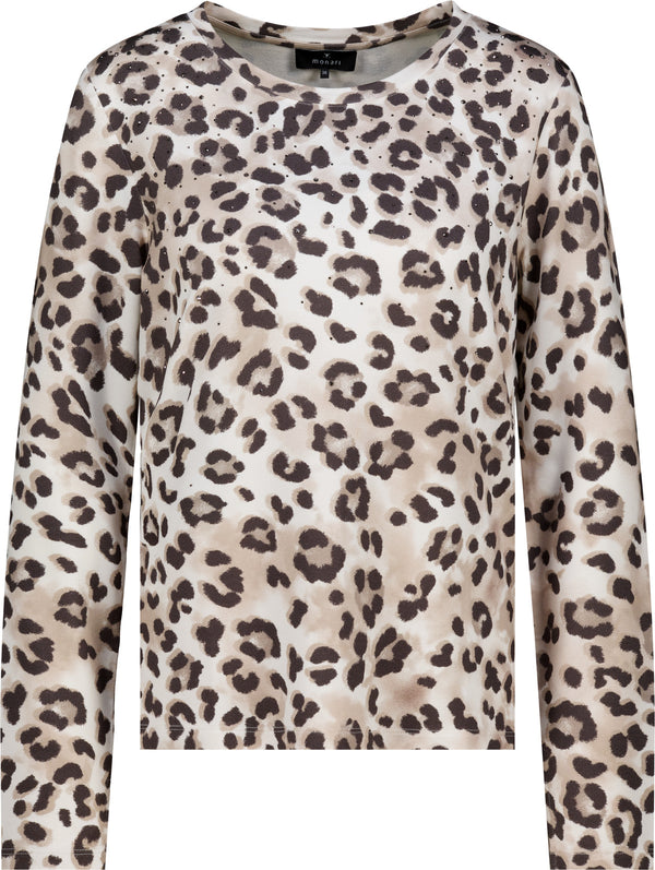 ONLINE EXKLUSIV - Langarmshirt - Animalprint - Casual