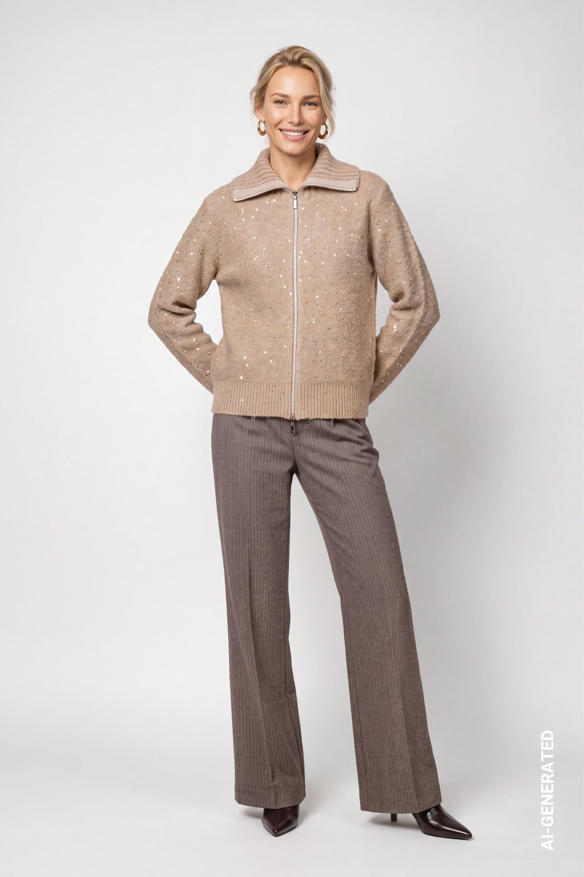 ONLINE EXKLUSIV - Strickjacke - Boucle - Casual