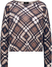 Strickpullover - Karo-Muster - Casual