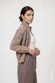 Strickjacke - Strass