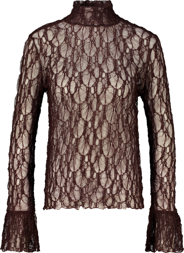 Langarmshirt - Spitze - Anlass