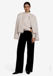 Strickjacke - Fransen - Casual