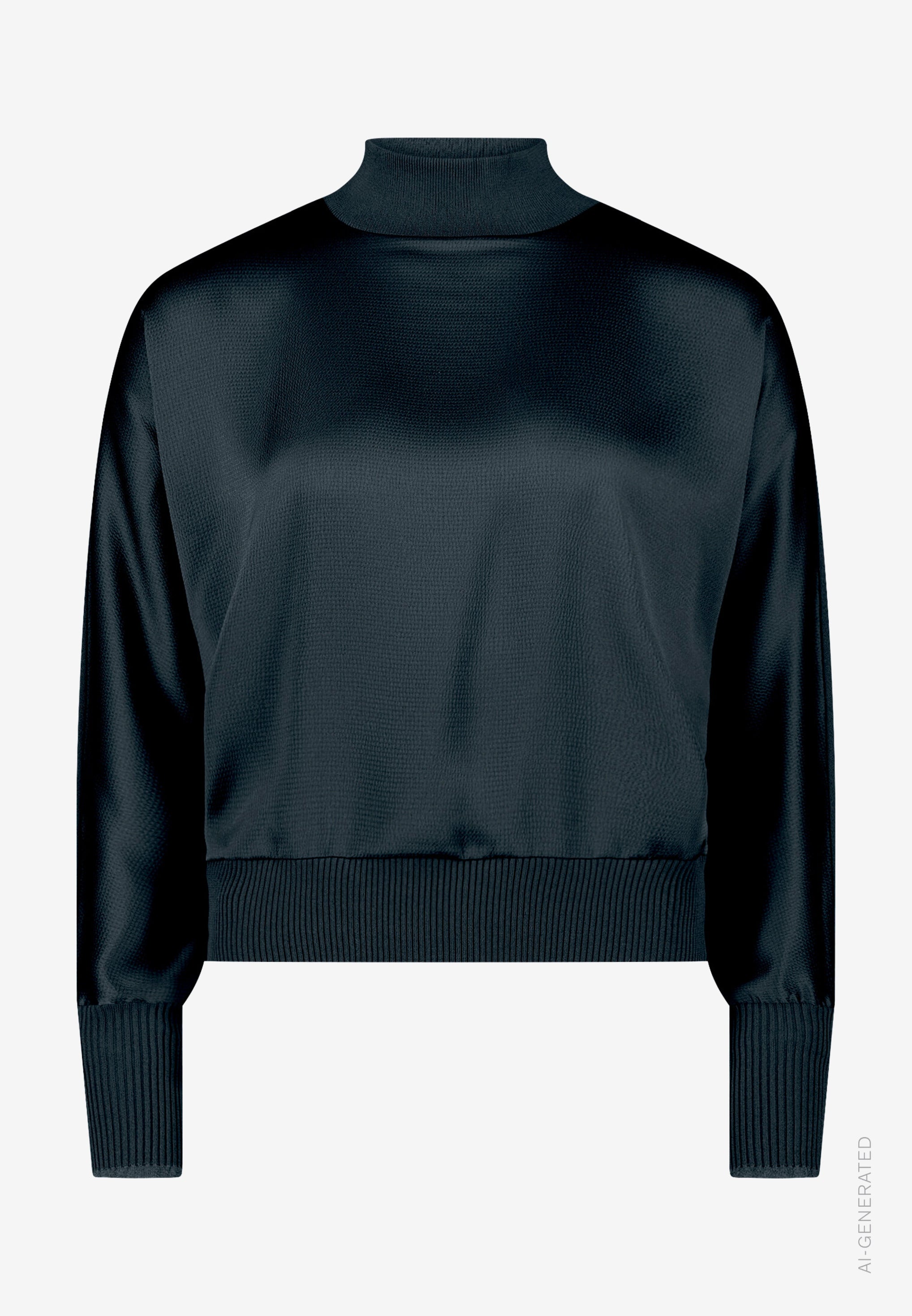 Strickpullover - Stehkragen - Casual