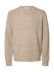 SLMNEIL LS KNIT NEPS CREW NECK