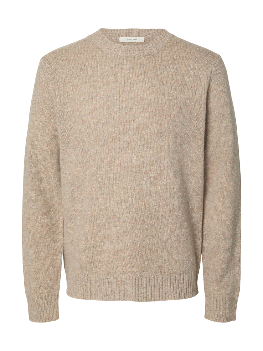 SLMNEIL LS KNIT NEPS CREW NECK