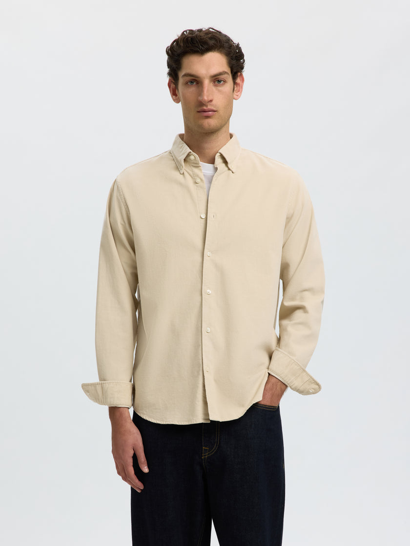 Langarmhemd - Cord - Casual