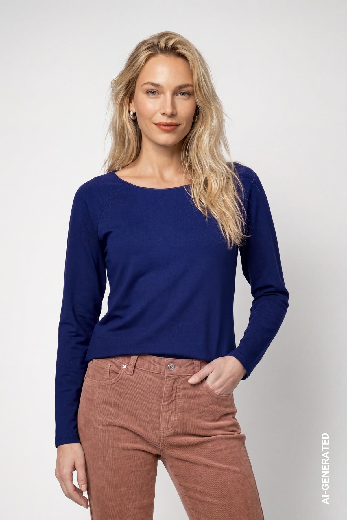 Langarmshirt - Basic
