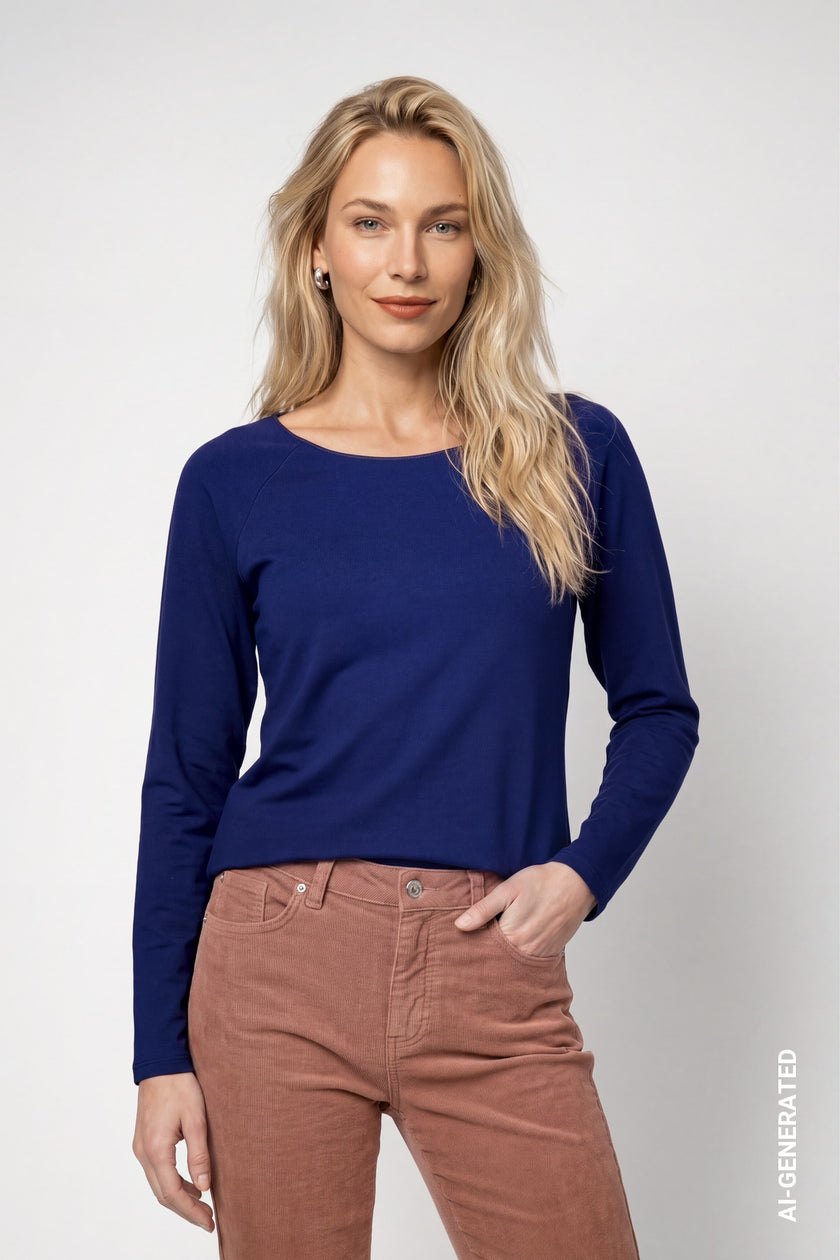 Langarmshirt - Basic