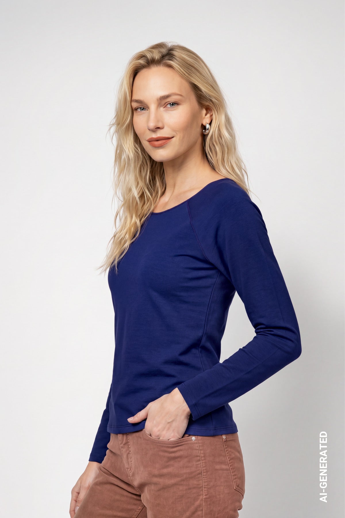 Langarmshirt - Basic