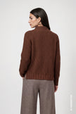 Strickpullover - Stehkragen