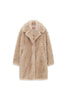 Fake Fur Mantel - NICOLETTA