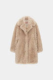 Fake Fur Mantel - NICOLETTA