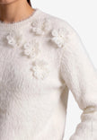 Pullover - 3D Blumen