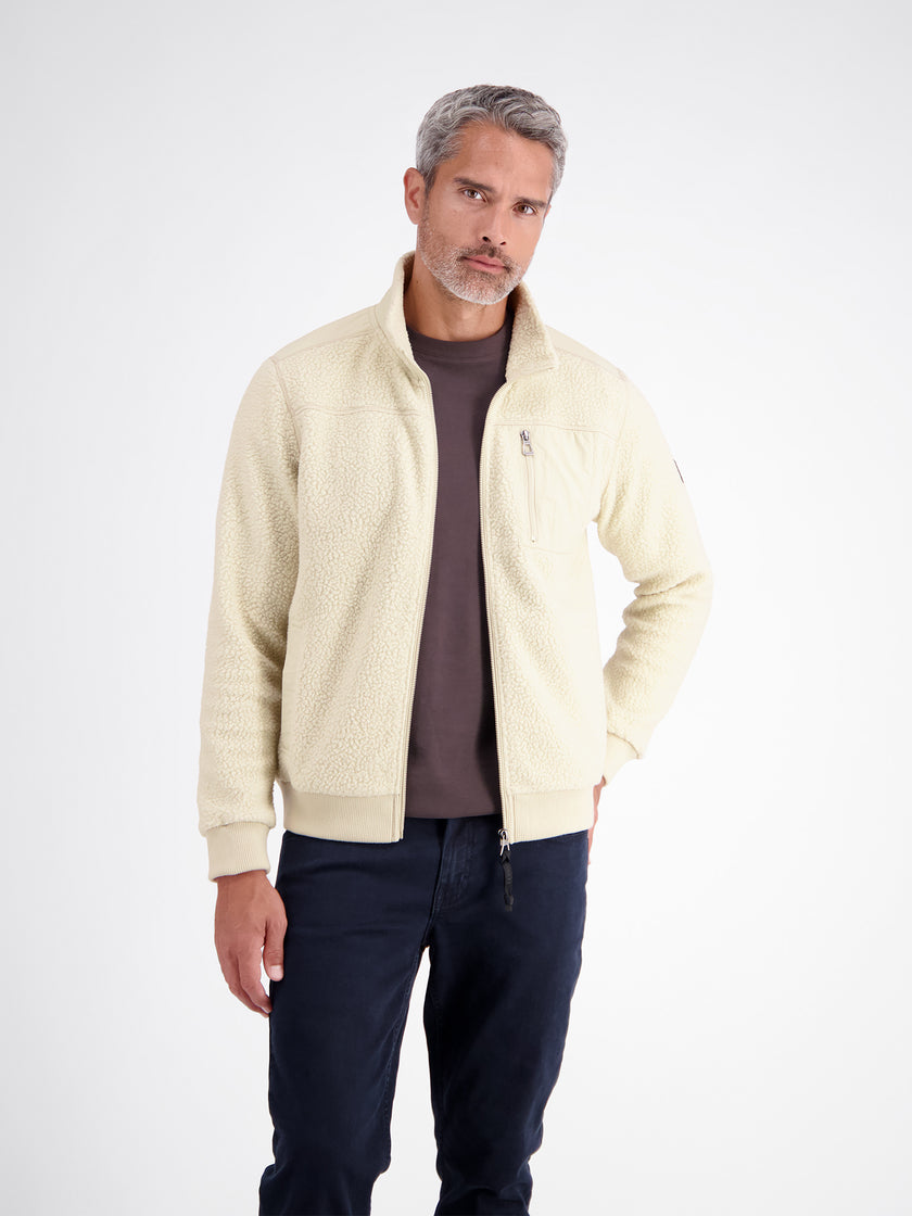 Sweatjacke - Teddyfleece