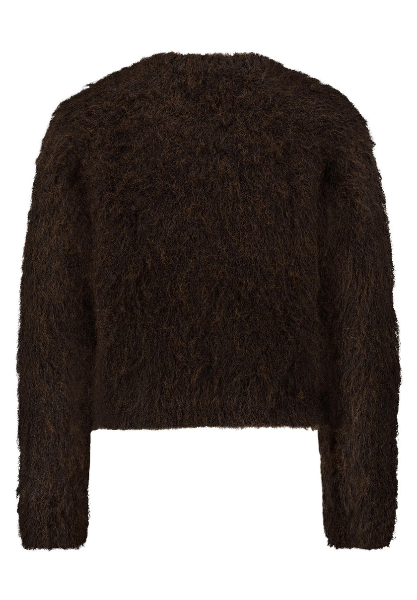 Cardigan - Fransengarn