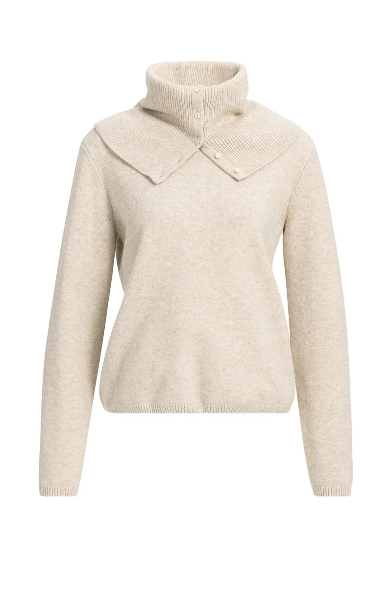 Pullover - abnehmbarer Rollkragen