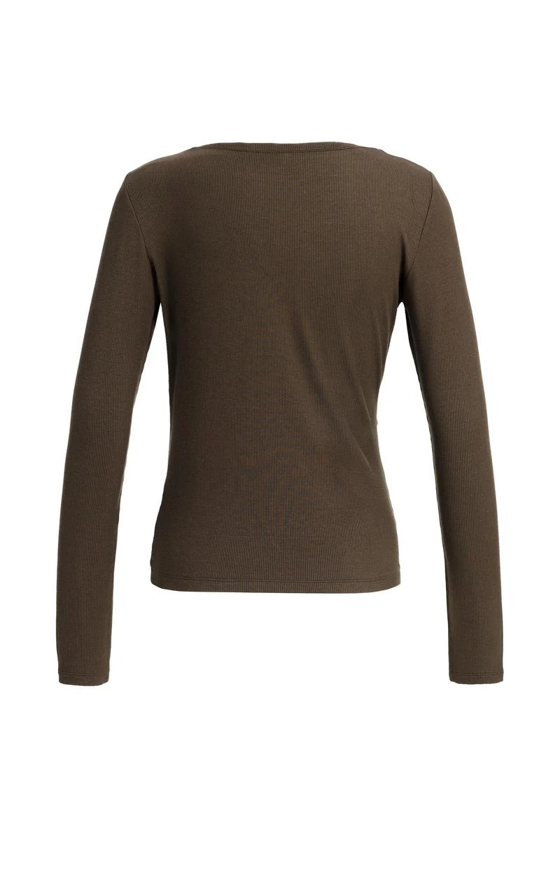 Longsleeve - Drappierung